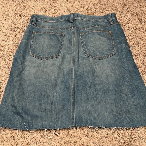 Madewell A Line denim skirt - Picture 5 of 9